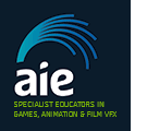 Academy of Interactive Entertainment logo